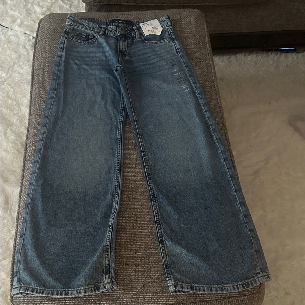 Aeropostale Blue Flare & Wide Leg Jeans